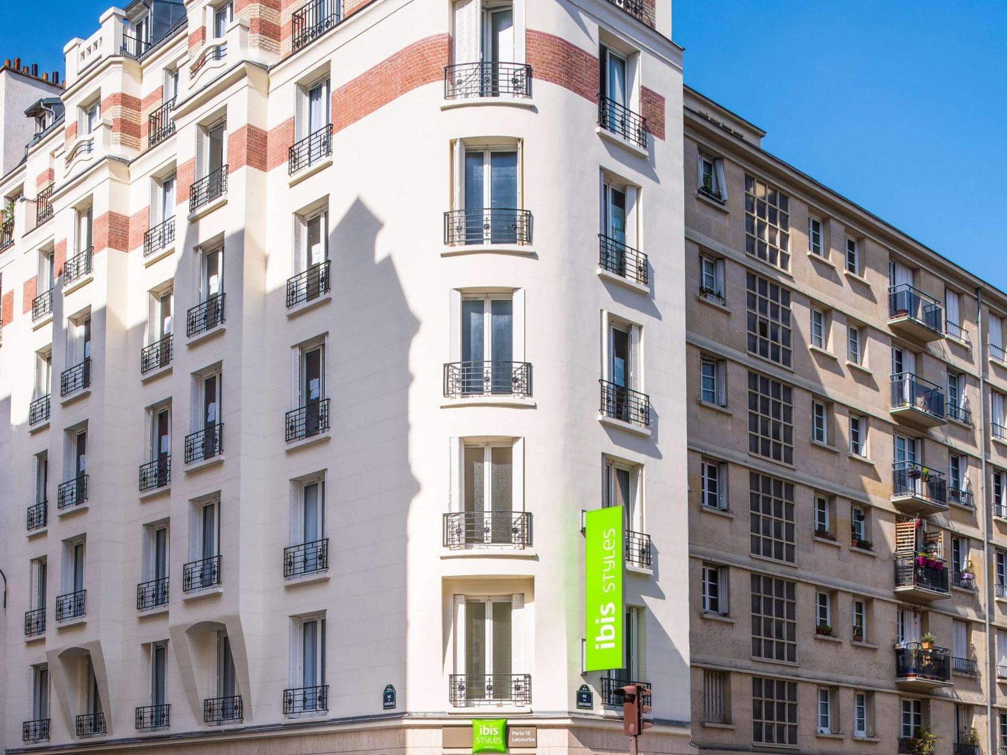 Ibis Styles Paris 15 Lecourbe Hotell Eksteriør bilde